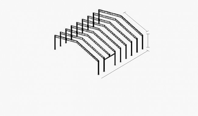 Basic parameters of prefabricated halls