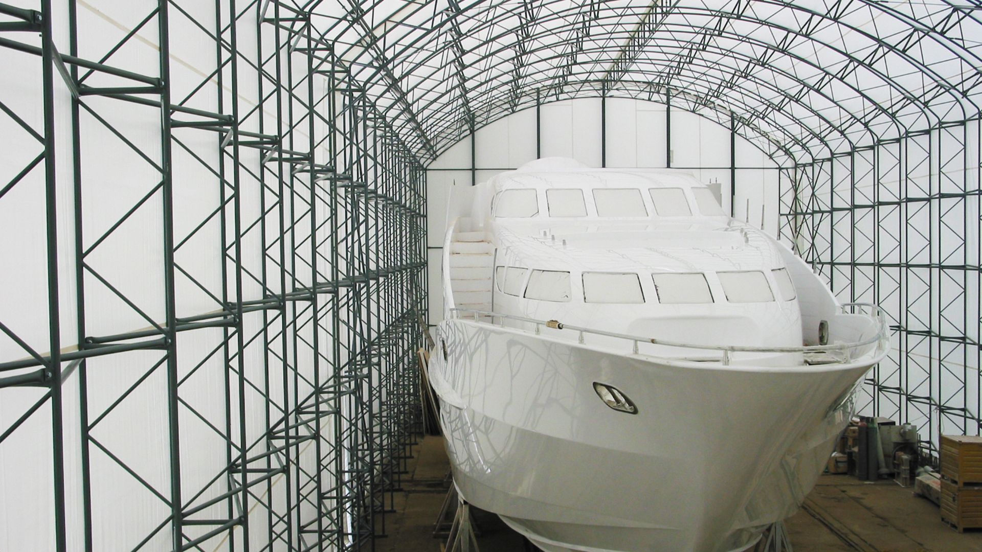 Hangar für die Yacht Danube Marine Consulting spol. s r.o., Bratislava SK