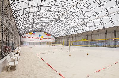 Beach volleyball hall of E.ON Beach Arena, České Budějovice