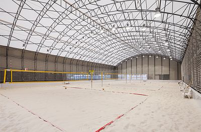 Beach volleyball hall of E.ON Beach Arena, České Budějovice