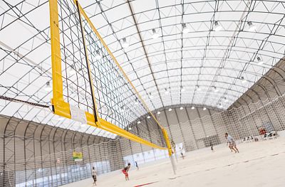 Beach volleyball hall of E.ON Beach Arena, České Budějovice