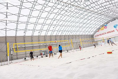 Beach volleyball hall of E.ON Beach Arena, České Budějovice