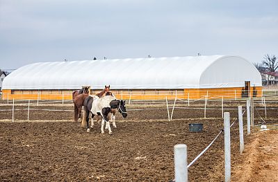 Equiwell riding hall, Hrobice