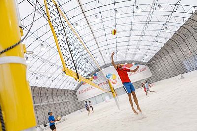 Halle für Beach-Volleyball E.ON Beach Arena, České Budějovice