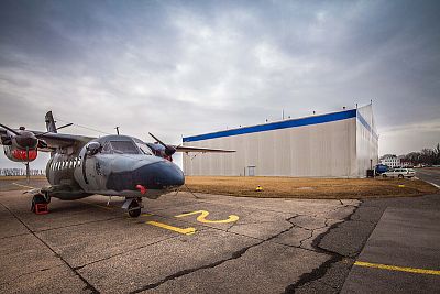 Hangar for the Government Airbus,  Army of the Czech Republic, Praha - Kbely