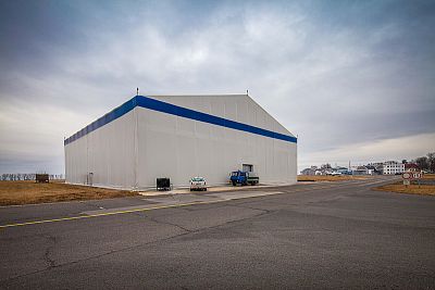 Hangar für den Regierungs-Airbus, Armee der Tschechischen Republik, Prag - Kbely