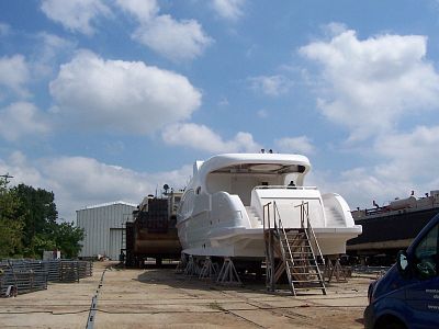 Yacht shed of Danube Marine Consulting spol. s r.o., Bratislava, SK