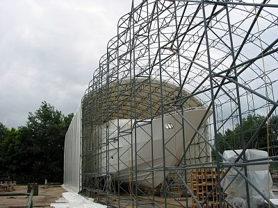 Yacht shed of Danube Marine Consulting spol. s r.o., Bratislava, SK